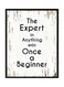 Spoil Your Wall Motivational Quote Wall Poster With Frame White/Black 30x40cm