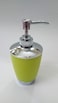 Bath Plastic Liquid Soap Dispenser 350 ml -Lime Green