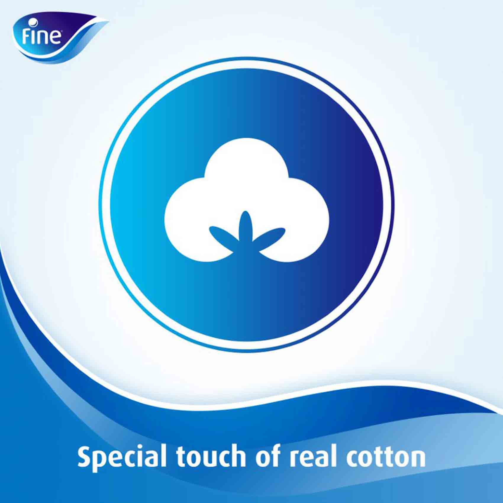 Fine Toilet Deluxe Tissues 150 Sheets 3 Ply 10 Rolls product thumbnail 4