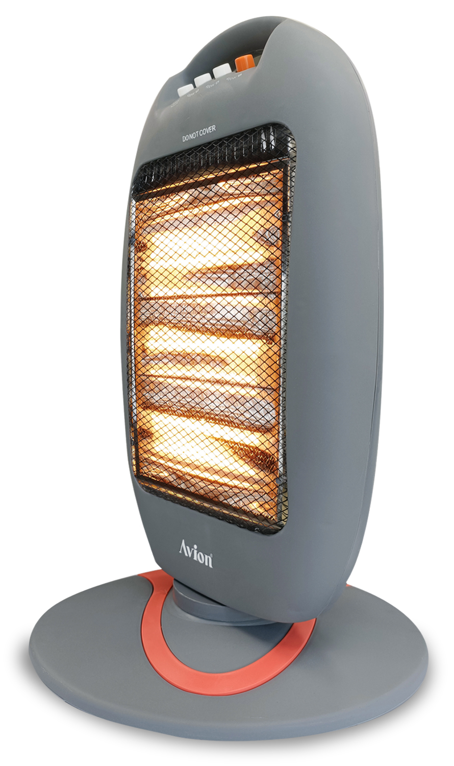 Avion Halogen Heater, 1200 Watts, 3 Heat Level, Oscillation Function