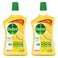 Dettol Antibacterial Power Multi Purpose Lemon Floor Cleaner 900ML X Pack Of 1 + 1 Free