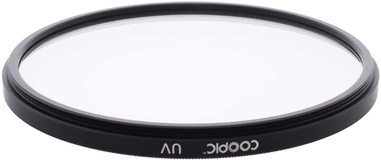 COOPIC 55mm UV Ultra-Violet Filter Lens Protector Compatible with Canon Nikon DSLR Cameras