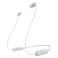 Sony WI-C100 Earphones With Mic Wireless Bluetooth In-Ear White