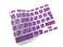 Generic - Arabic English Silicone Keyboard Skin UK Layout For MacBook Pro/Air/Retina 13&quot; 15&quot; 17&quot; -Purple