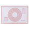 Generic 60X40Cm Baking Mat Silicone Cm Non Stick Pastry-Mat With Measurement Knead Dough Mat