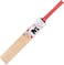 MG Kashmir Willow Bravo Cricket Bat For Light/Hard Tennis Ball With Cover- Red