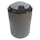 Plastic Swing Dust Bin Grey 5L