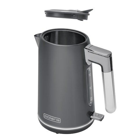 Polaris PWK 1746CA  Electric kettle, Water Way Pro, Bright external illumination, English Strix controller, Pouring water without opening the lid, &ldquo;Promedic&rdquo; steel