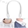 Generic Saga Portable Neck Fan, Hands Free Bladeless Neck Fan, Rechargeable Battery Operated Wearable Personal Fan, 360 Cooling Hanging Neck Fan, 3 Speeds, 48 Air Outlet, For Travel, Outdoor (White)