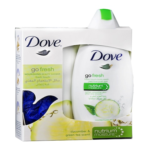 Buy Dove body wash fresh touch + kit 250 ml in Saudi Arabia