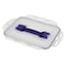 Lock &amp; Lock Rectangle Food Container With Handle Clear 4.7L