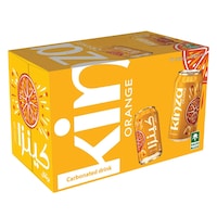 Kinza Carbonated Drink Orange 6 x 360 ml