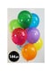 Party Time 100-Piece Latex Balloon 12inch Assorted Colors