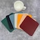 4 PCS SET Coffee Cup Matt  Anti-Hot Non-Slip High-Grade For Hotel, Restaurant Dining Table And Coffee Table Gold 10*10cm (multicolor, 10x10cm)