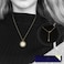 Aiwanto Necklace With Elegant Pendant Gift For Womens Girls Gold Neck Chain