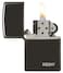 Zippo Classic Lighter 24756ZL |Ebony Finish With Lasered Zippo Logo |Black