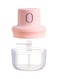 Wtrtr Wireless Electric Mini Food Chopper And Processor Pink 20Cm