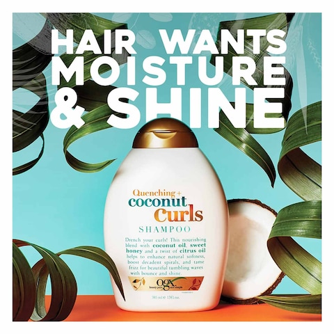 OGX QUENCHIN COCONUT CURL SHAM385ML