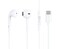 Yoobao Ybl6 Wired Halfinear Headphone Type C Connector With Microphone Stereo Button Control Allday Comfort White