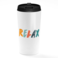 Loud Universe - Travel Tumbler Relax Meditation Relaxation White Coffee Tumblers