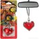Generic Heart Shape Car Air Freshener For Hanging In Rear View Mirror