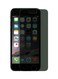 Generic Privacy Glass Screen Protector For iPhone 6 Plus Black