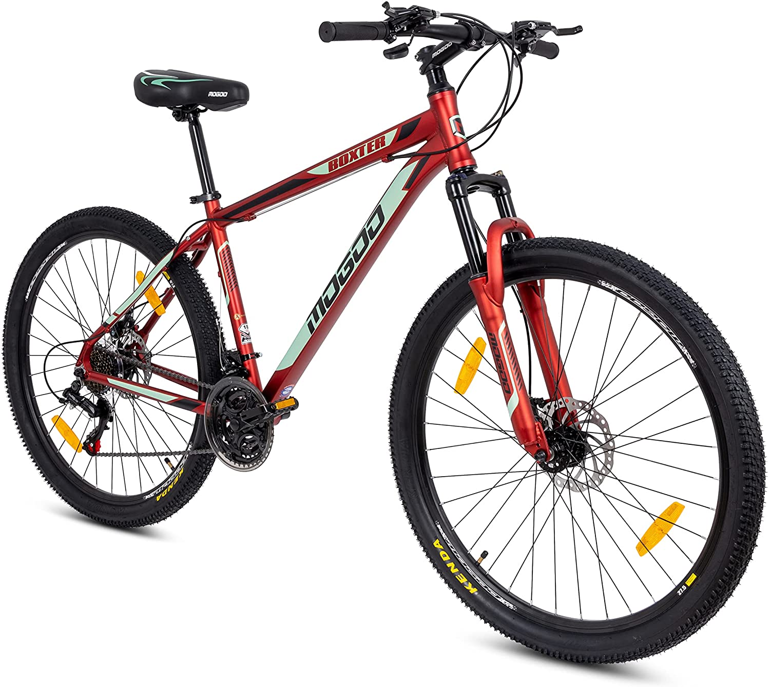 Mogoo Boxter Alloy Mountain Bike 27.5 Inch, Red
