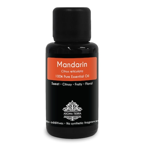 Aroma Tierra - Mandarin Essential Oil (Italy) - Aroma Tierra - 100% Pure &amp; Natural - 30Ml