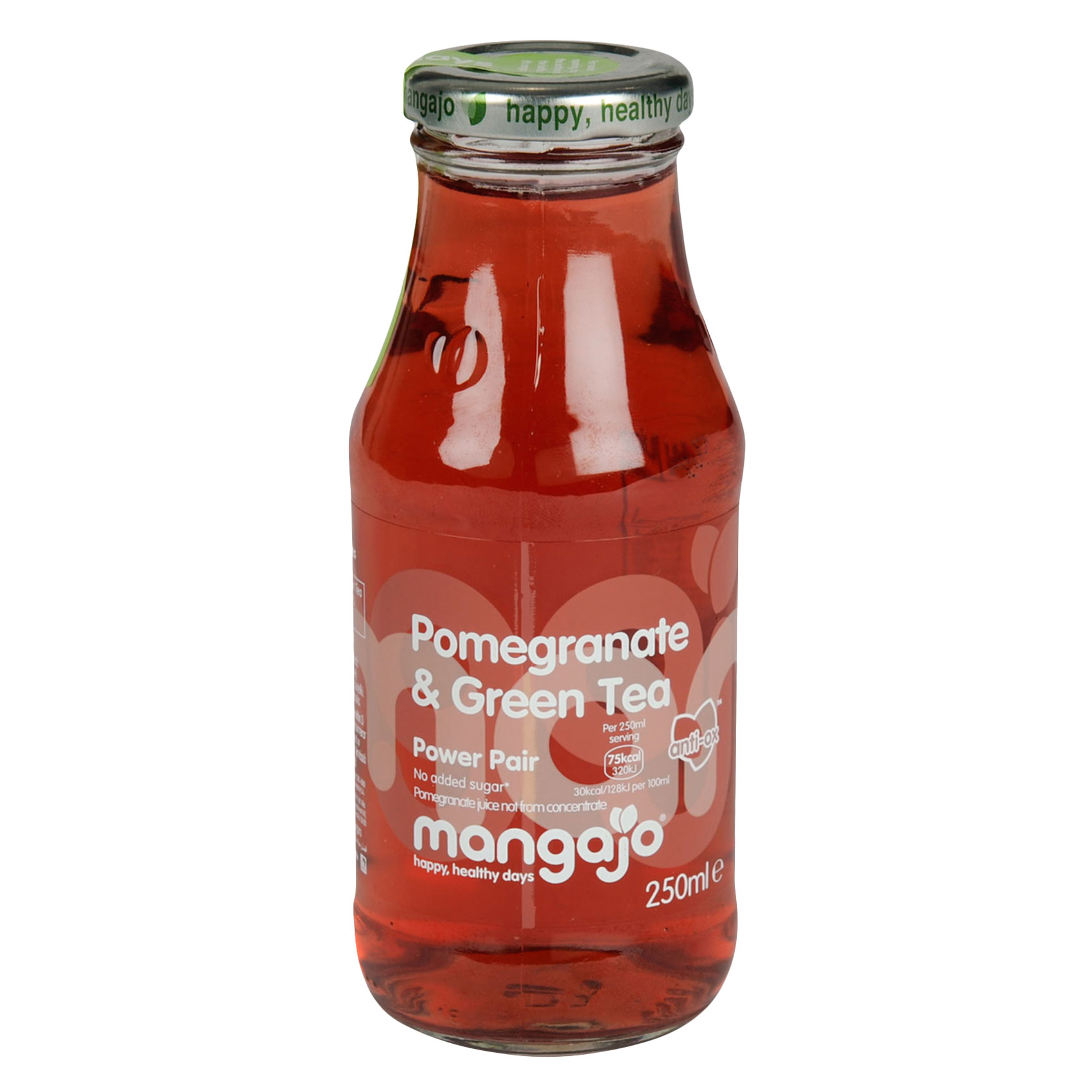 Mangajo Power Pair Pomegranate And Green Tea Energy Drink 250Ml