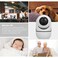Generic-Home Security 1080P WiFi Camera Baby Monitor with Motion Detection Tracking Voice Alarm 2-way Audio Night Vision TF Card Cloud Storage for Baby Store Office Pet Elder Monitoring