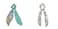 Aiwanto 2Pcs Hair Tie Hair Rubber Band for Women's Fashion Hair Scrunchies Hair Band
