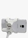 Generic - Foldable Mobile Phone Stand With Holder Clip White