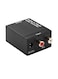 Generic Analog To Digital Audio Converter Adapter Black