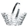 F&amp;D Rattan Basket No. 30 Silver 20cm