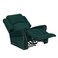 إن هاوس كرسي استرخاء هزاز ودوار منجد بالمخمل - أخضر غامق - NZ120