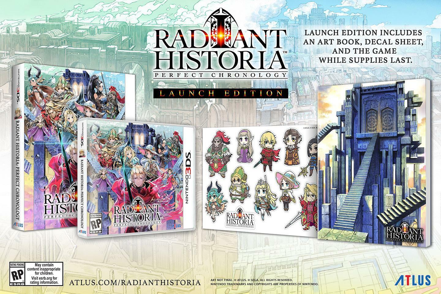 NINTENDO NINTENDO Radiant Historia Perfect Chronology Launch Edition