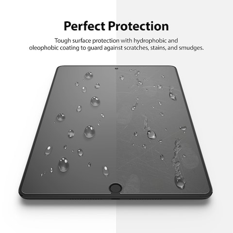 Ringke  - iPad 9th 2021 10.2&quot; / 7th / 8th Screen Protector-  Invisible Defender Full Coverage