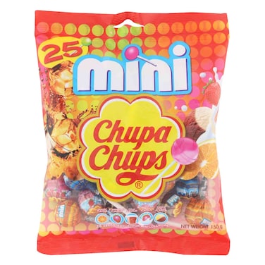 Chupa Chups Mini Lollipops 150g