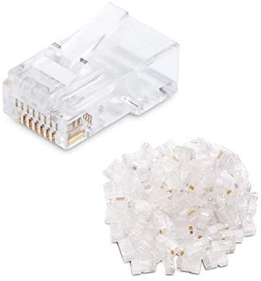 Buy Generic Cat6 Modular Rj45 Connectors, 100-Pack Online | Carrefour UAE