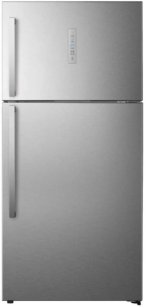 Hisense 504L Net Capacity Double Door Top Mount Refrigerator Silver - RT649N4ASU