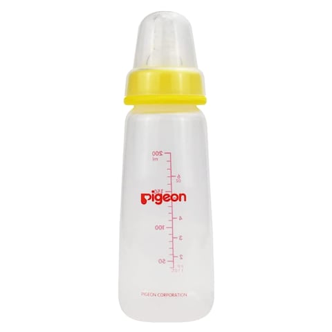 Buy Pigeon Feeding Bottle 26009 Clear 200ml in UAE