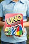 Mattel Games UNO: Family Card Game, with 112 Cards in a Sturdy Storage Tin, Travel-Friendly, Makes a Great Gift for 7 Year Olds and Up [Amazon Exclusive]