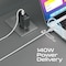 كابل شحن USB-C إلى MagSafe 3 بقوة شد عالية 140 وات لجهاز MacBook