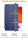ACLIX iPad 10.2 Case 9th Generation 2021, iPad 8th Generation 2020, iPad 7th Generation Case 2019, iPad Cover 10.2, Slim Stand Hard Back Shell Protective Smart Cover Case For iPad - Blue