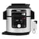 Ninja Foodi Max 15-In-1 SmartLid Multi-Cooker OL750ME Black And Silver 7.5L
