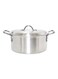Taj Aluminum Casserole Pot, Silver, 18Centimeter