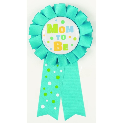 Mom To Be Blue Award Ribbon