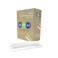 SNH Packing Disposable Wooden Coffee Stirrer Sticks 1000-Pieces, Beige