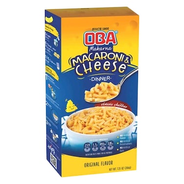 Oba Makarna Macaroni And Cheese Pasta 206g