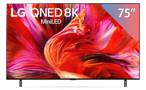 LG 75-inch 8K UHD QNED Smart TV with WebOS - 75QNED95